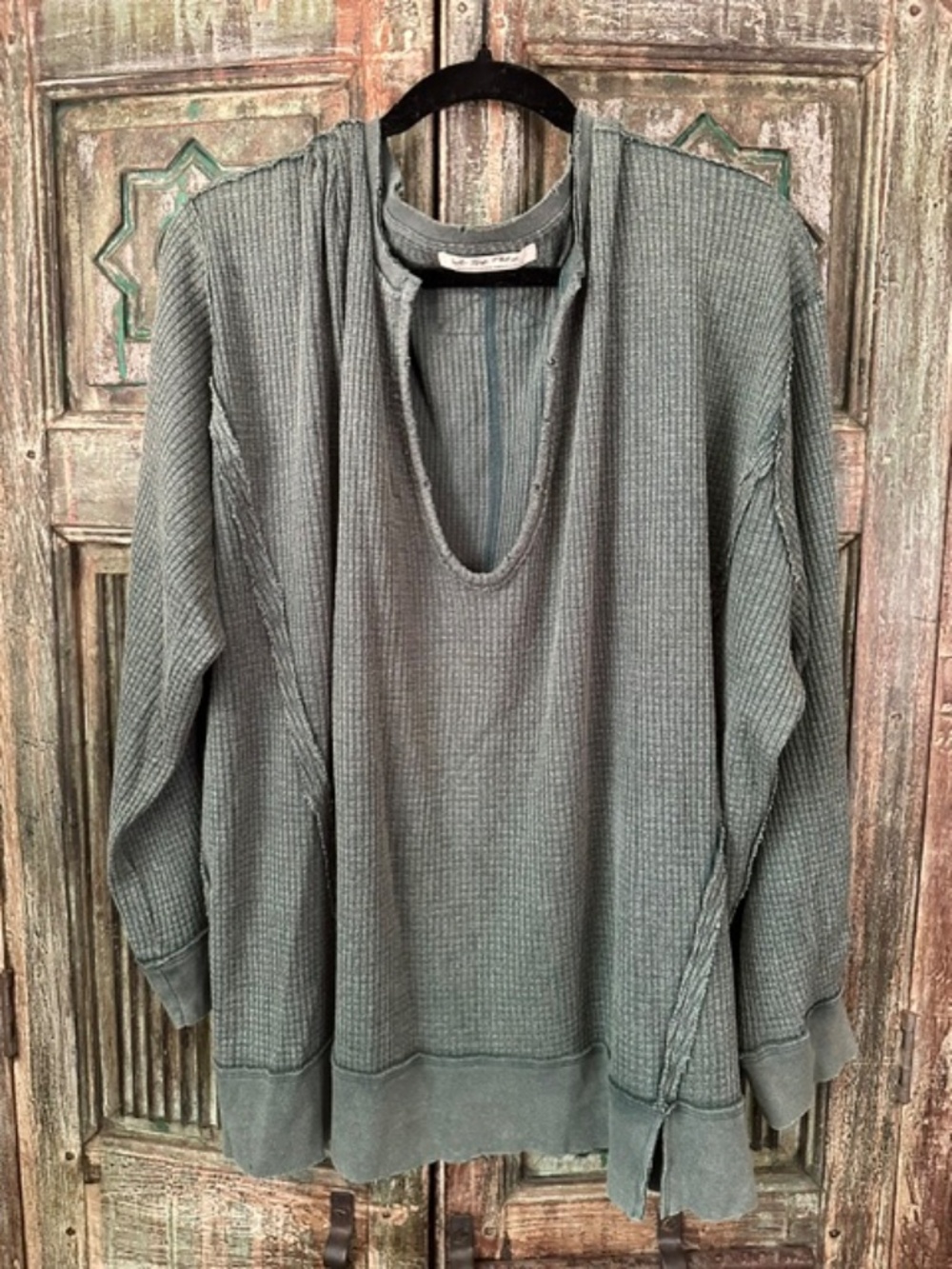 Free People Deep V-neck Thermal